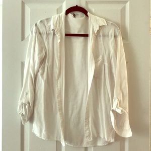White Button Down